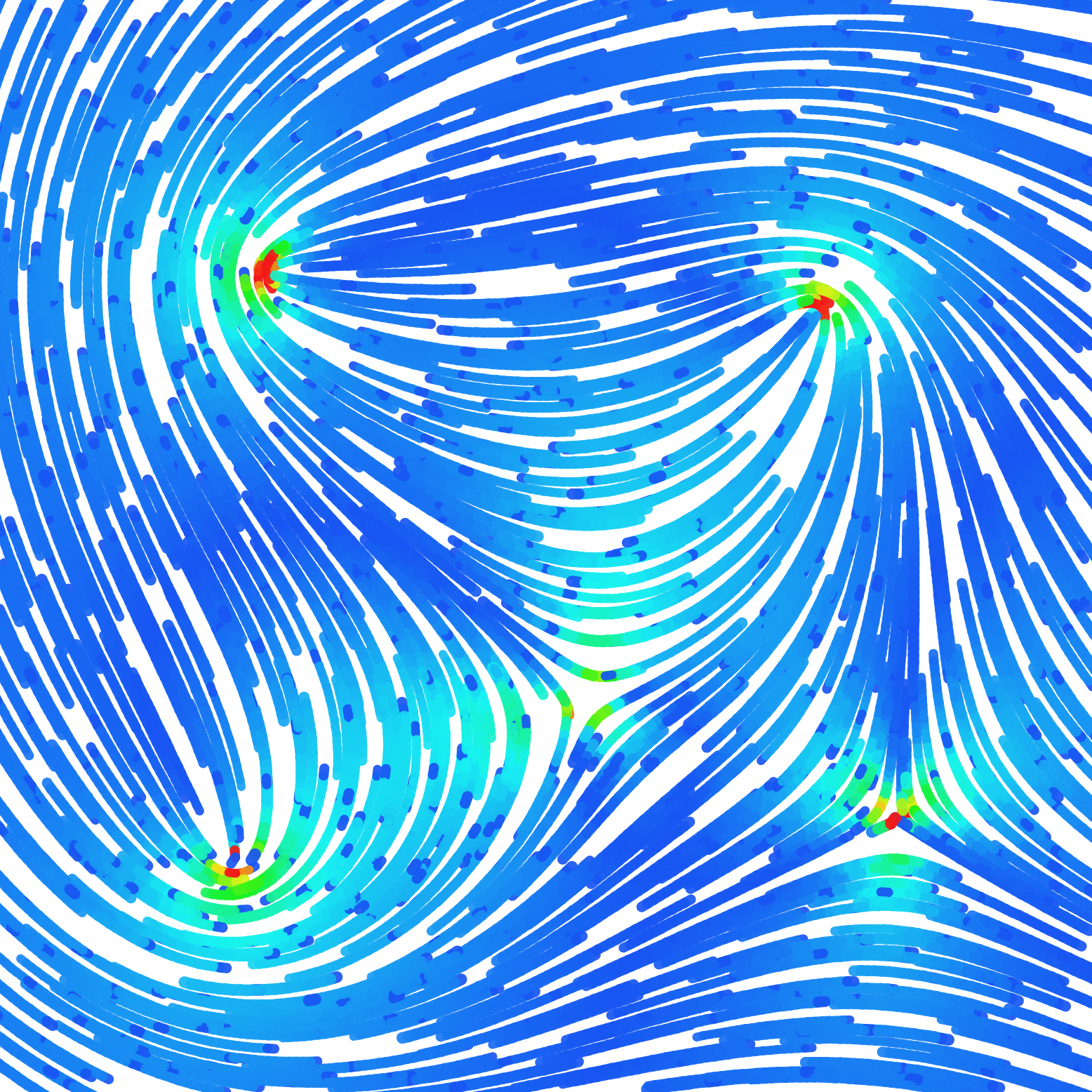 Actin network nematic order